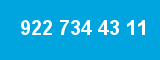 922 734 43 11 922 734 43 11